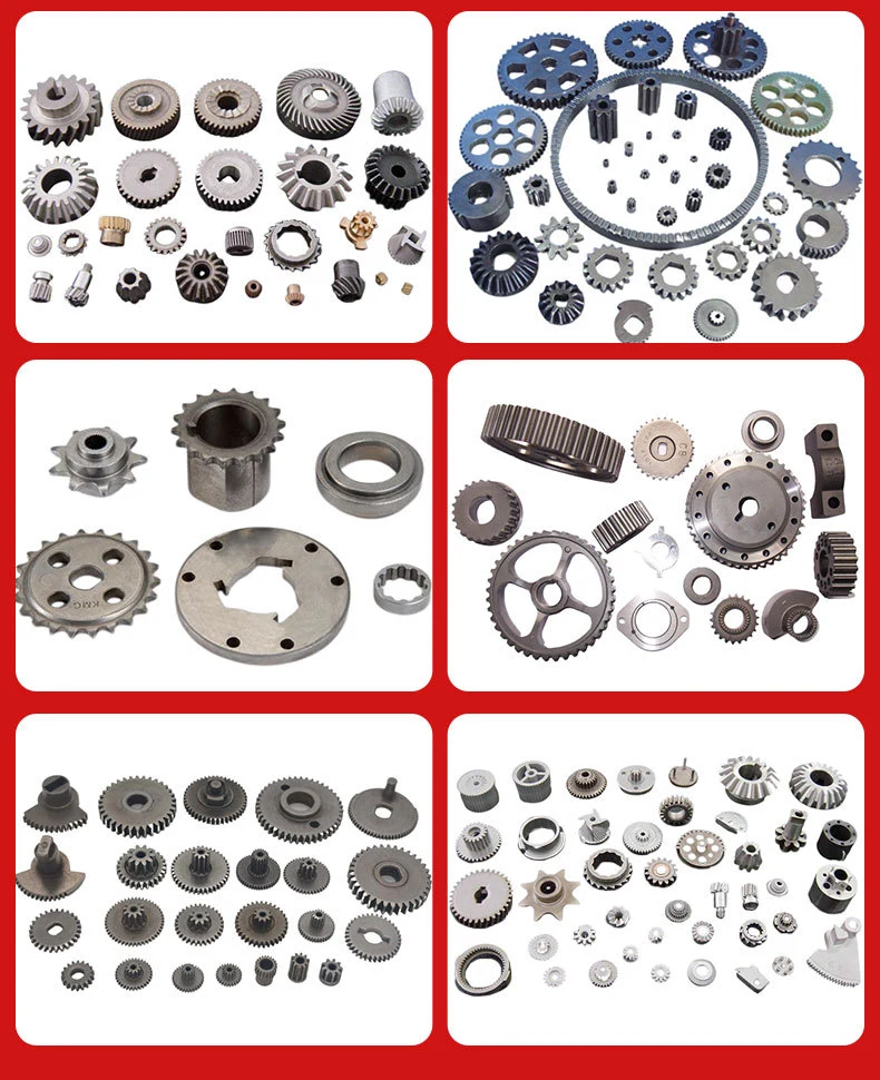 Chinese Factory Hardware Mowder Metallurgy Parts Power Tools Accessories Power Tools Sintered Metal Blackened Inner Meshing Gear