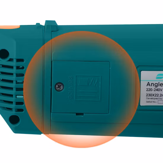 파워 액션 2400W 230mm AG2400 연삭 및 절단기 전기 앵글 그라인더
