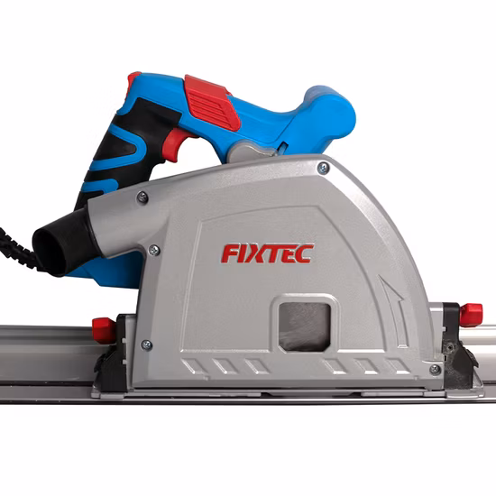 Fixtec 전동 공구 165mm 전기 원형톱(플런지 컷 및 가이드 레일 포함)