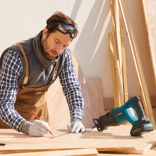 20V 브러시리스 왕복톱이 장착된 고성능 무선 전동 공구